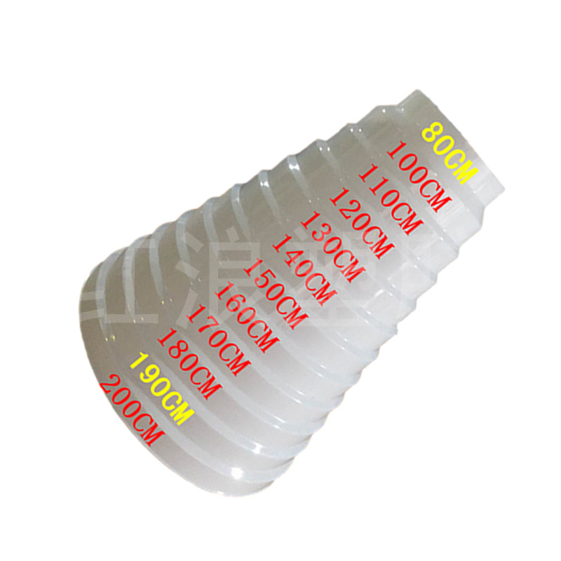 Manufacturers directly supply all kinds of split variable diameter tube shear-free variable diameter ring size joint converter range hood PVC tube