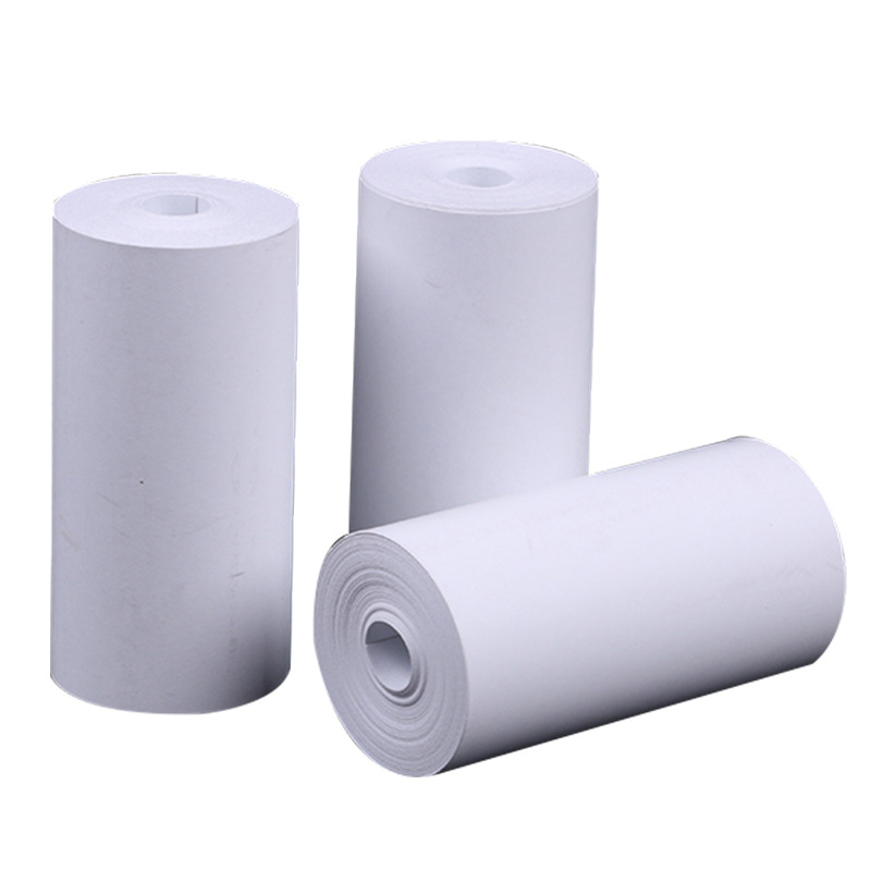 Pocket mini thermal printing paper 57x 25 cash register without tube can be pasted with three anti-meow meow machine wrong problem machine long-term paper