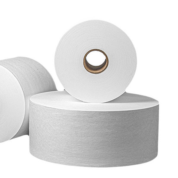 Non-Woven Fabric Customized Disposable Towel Raw Material Wood Pulp Full Viscose Polyester Spunlace Non-Woven Fabric Roll Material for Wet Wipes