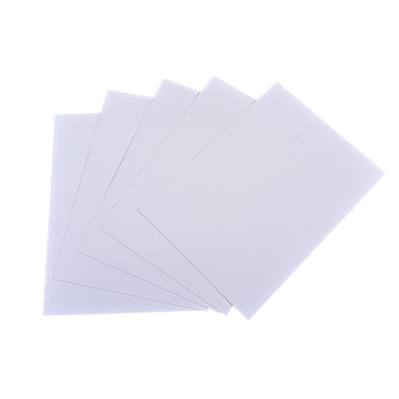 Double-Sided White Hard Cardboard Custom Manufacturer Hard Board Paper Processing Single Copper Paper Printing Packaging Clothing Cardboard White Cardboard