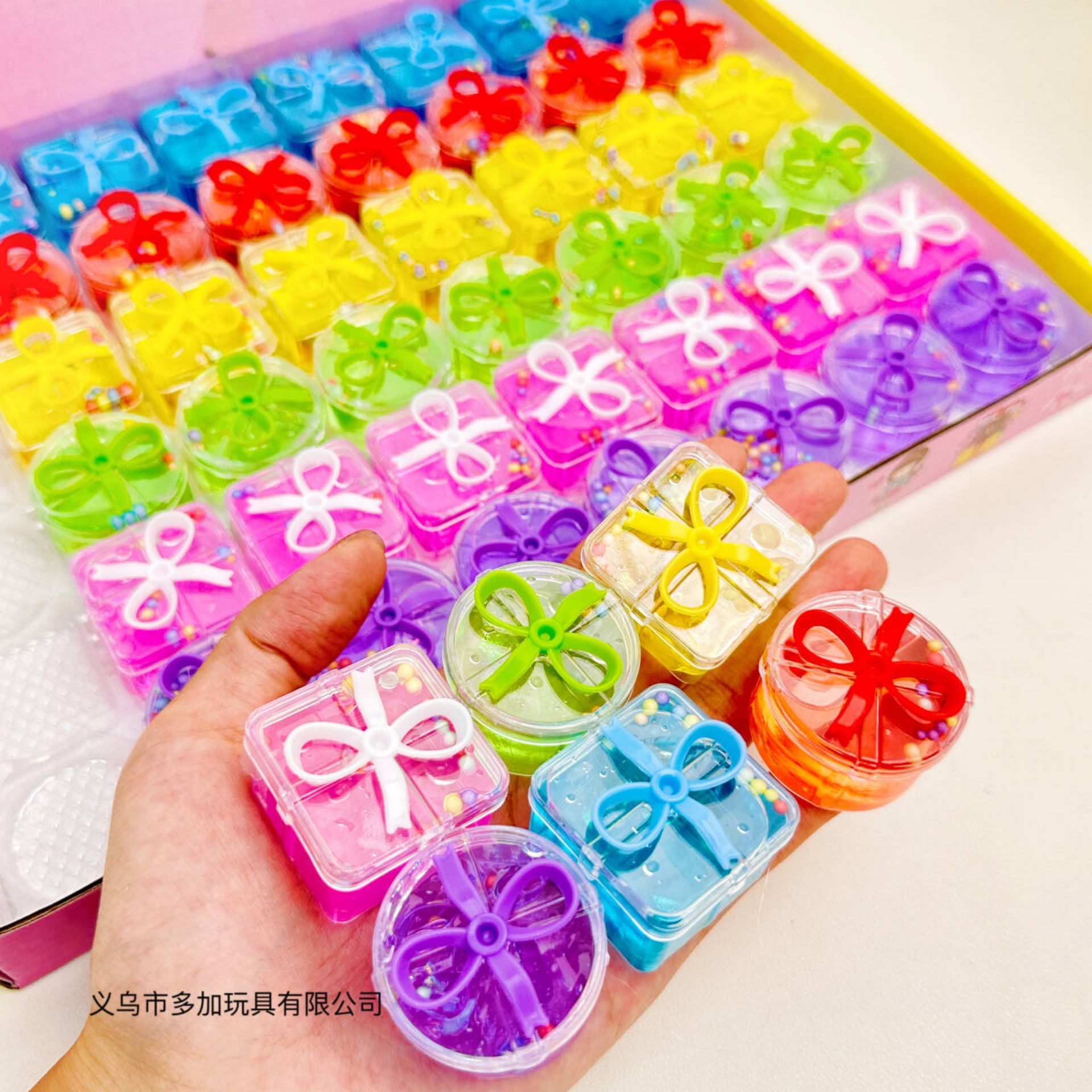 Пена для маленькой подарочной коробки B48, высокая проницаемость, красивый подарок, слайм, игрушки на прилавке, хорошо продаются