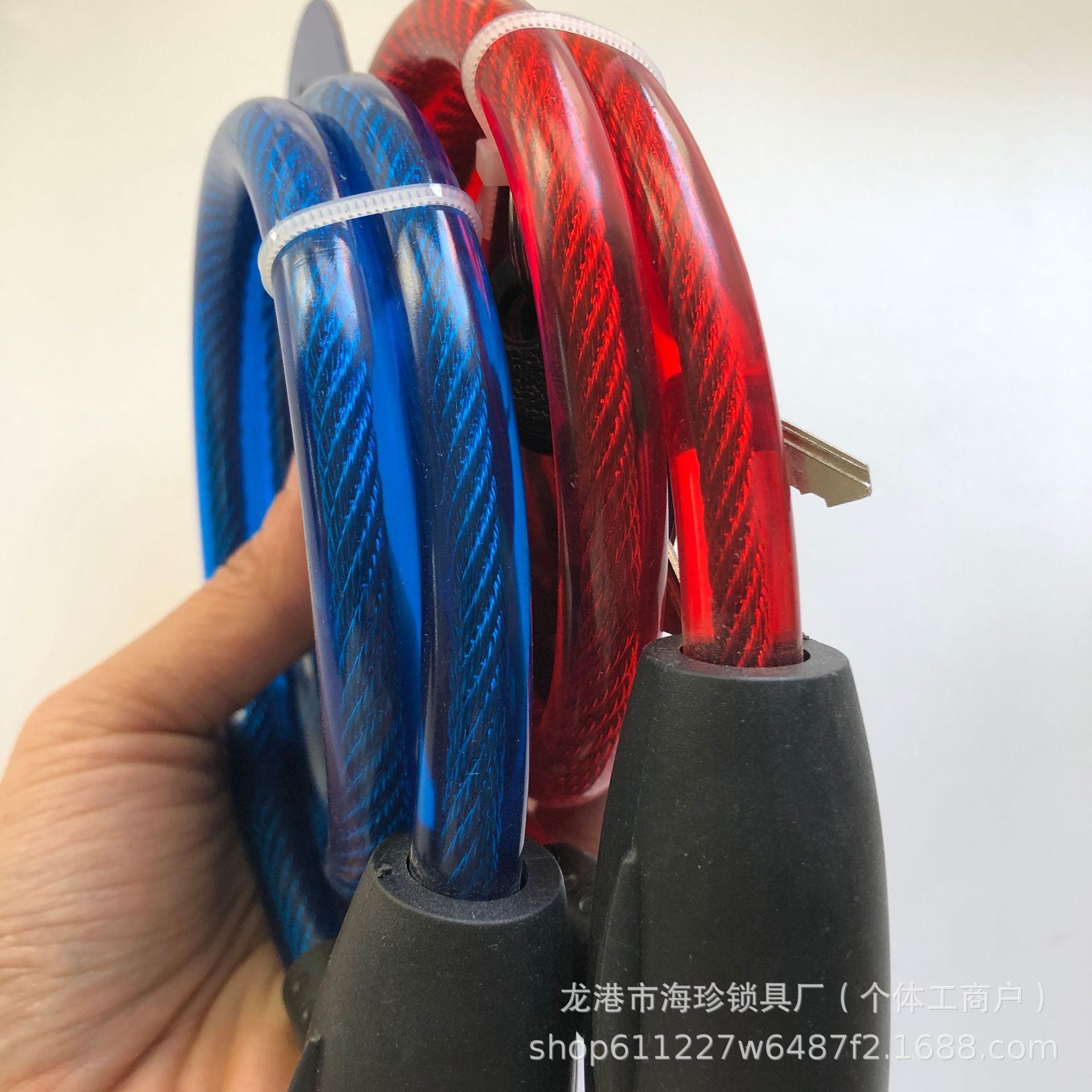 Bicycle lock mountain bike with bracket wire lock bicycle ring lock cable lock road bike anti-theft lock wholesale