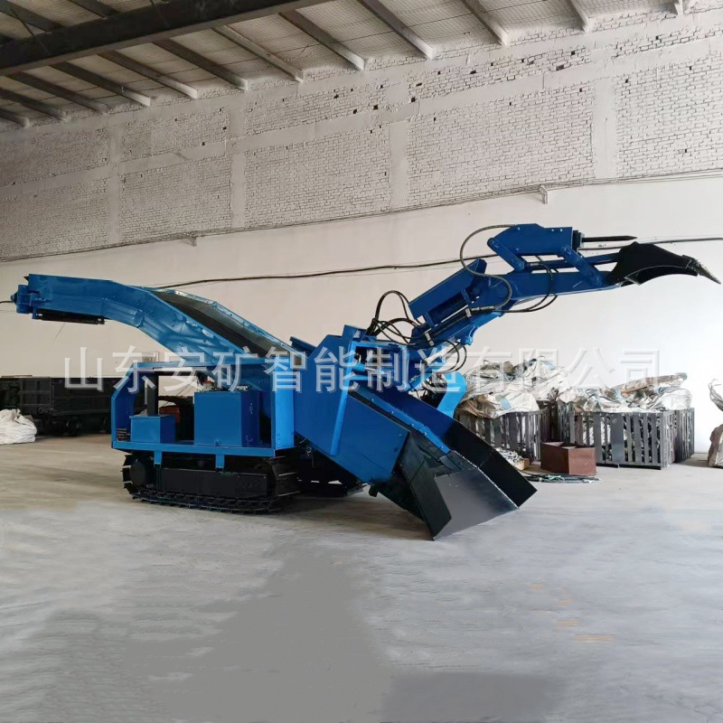 Single-Rib Crawler Track Tunnel掘进 and Loading Equipment Mining Slag Rake Zwy100 Crawler Slag Rake