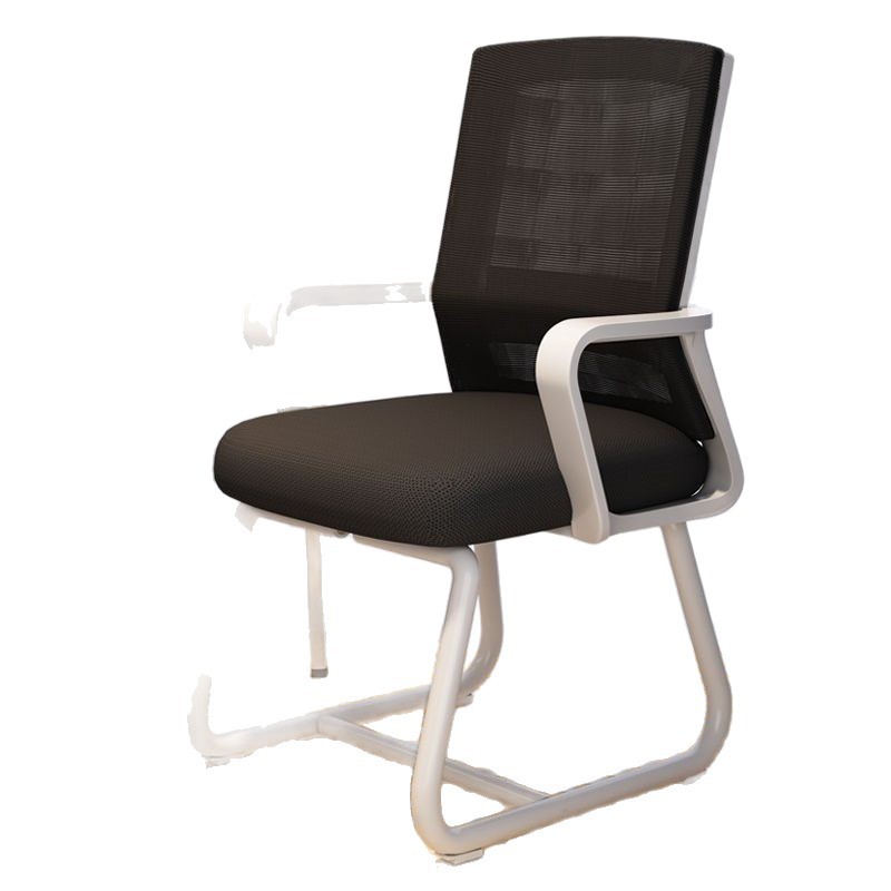Comfortable Chair for Long Sitting, Suitable for Studying, Home Use, Bow-Shaped Dormitory Chair, Reception Chair, Desk Chair, Office Chair, Computer Chair