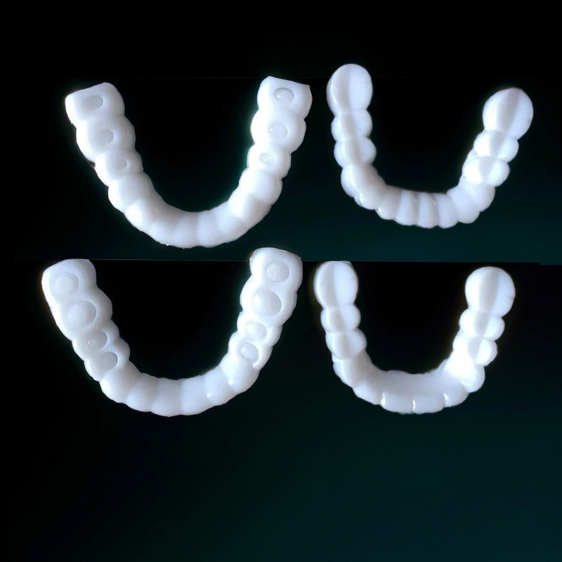 Силиконовые брекеты для отбеливания зубов