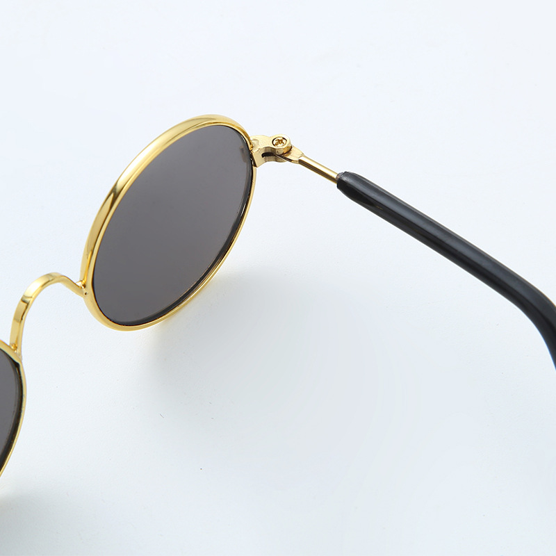 Fashion Pet Cat Prince Mirror Metal Toy Round Frame Prince Glasses Internet Popular Pet Photo Glasses