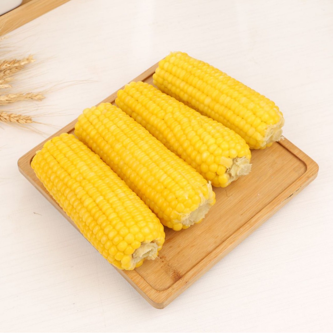Each Box of Fragrant Corn Contains 12 Ears, 4 Stalks Per Bag, Yellow Sticky Corn/8A