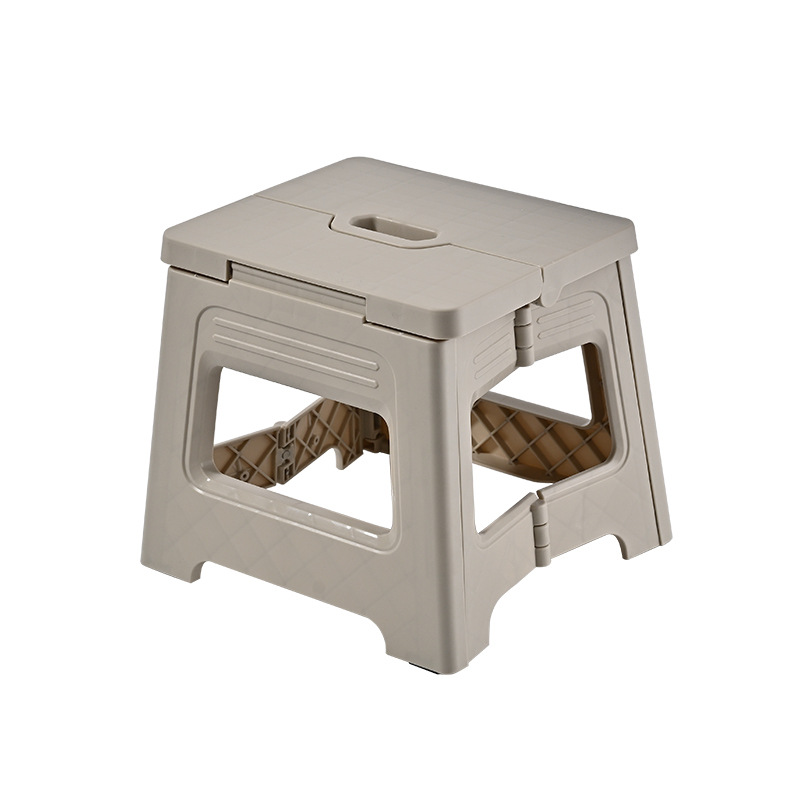 Plastic folding shrink stool adjustable retractable portable outdoor travel fishing chair household plastic stool