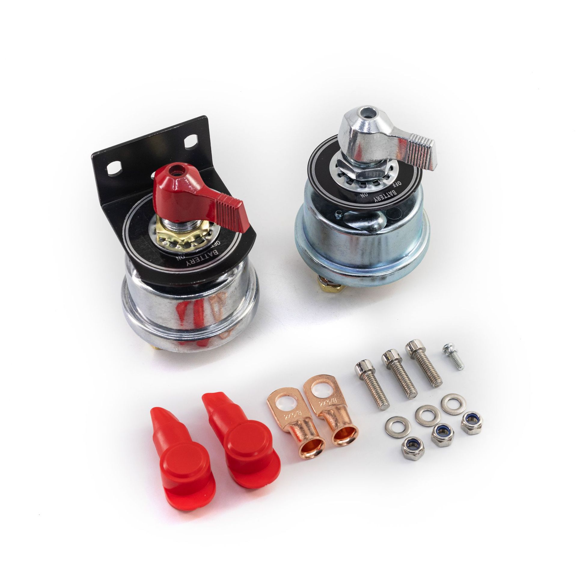 Переключатель отключения батареи 12V-48V с креплением на боковой колонне, 200A, для высоких токов