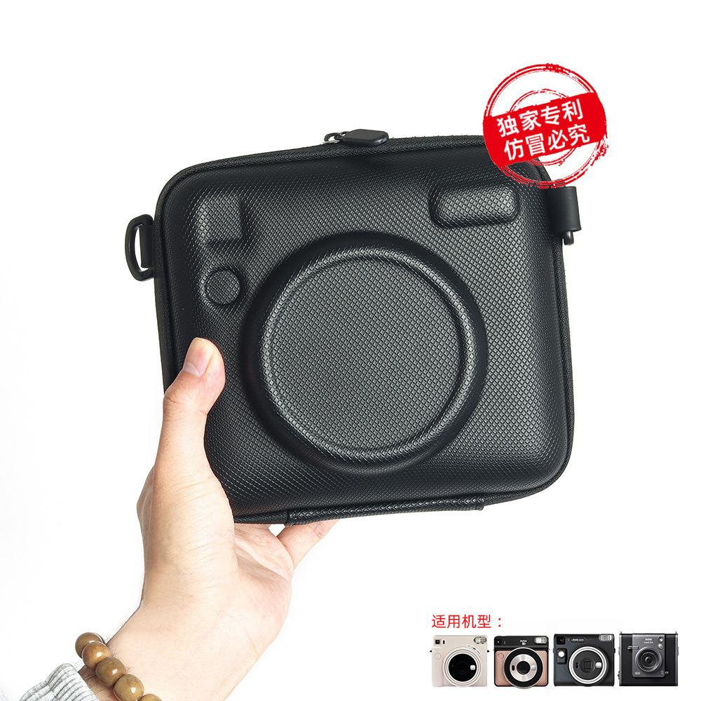 Suitable for Polaroid Wide Evo/Sq Universal Hard Shell Camera Bag, Anti-Scratch and Anti-Fall Protective Bag with Rope, New Style