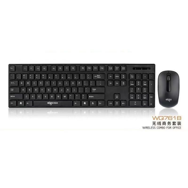Patriot WQ7618 wireless keyboard and mouse suit all-in-one desktop laptop wireless keyboard and mouse cover