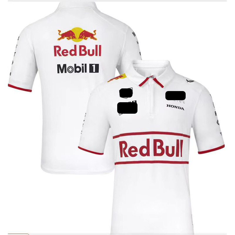 2526 Aston Martin Ferrari Red Bull Mclaren Mercedes Racing Suit Summer Short-Sleeved Casual Wear