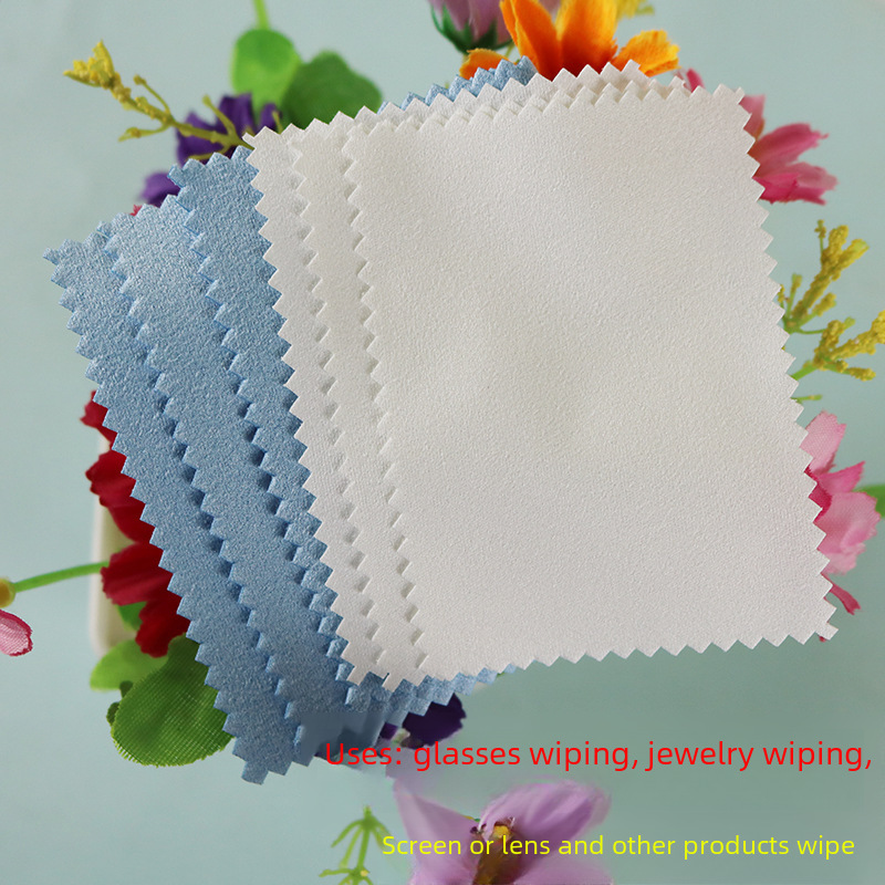 Microfiber Glasses Cloth Suede Island Silk Wipe Watch Jewelry Cleaning Screen Cloth Gift Cloth Wholesale