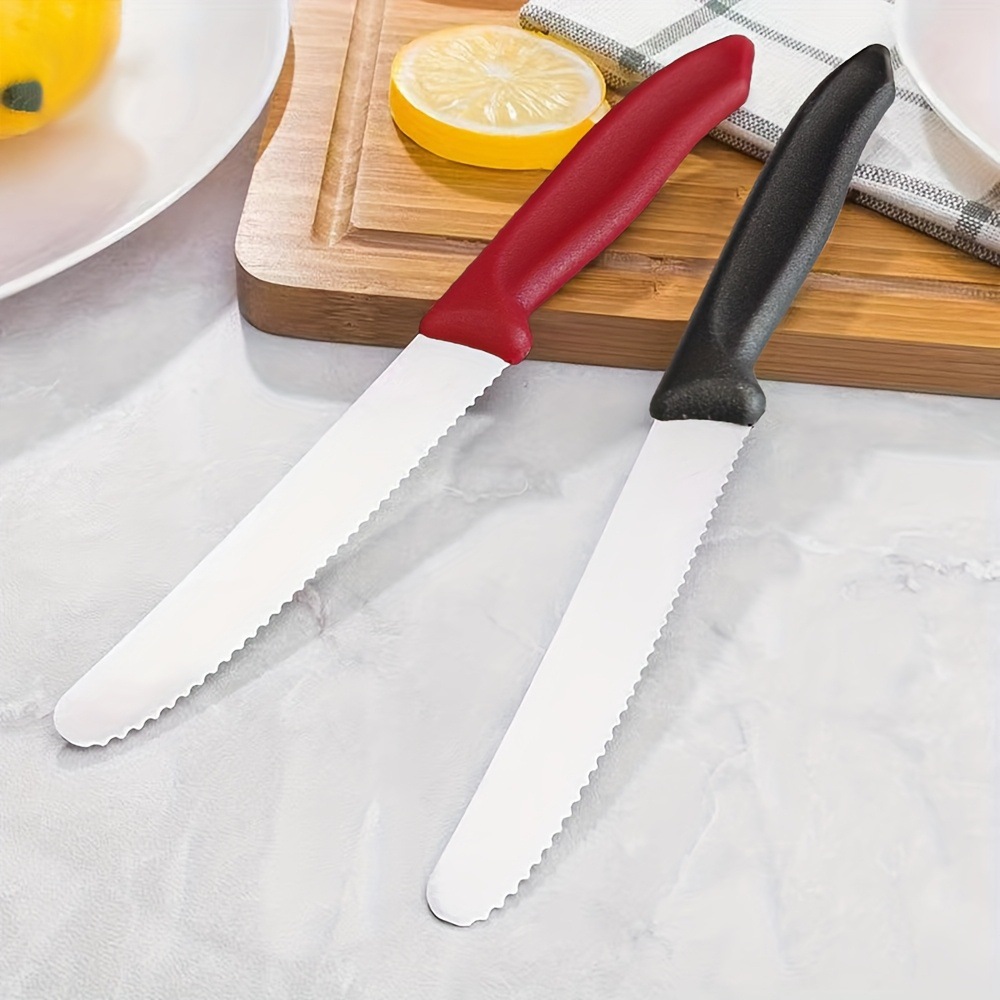 Cross-Border Supply of Stainless Steel Steak Knives, Serrated Western-Style Knives, Restaurant and Hotel Cutlery, Camping Western-Style Steak Knives in Stock