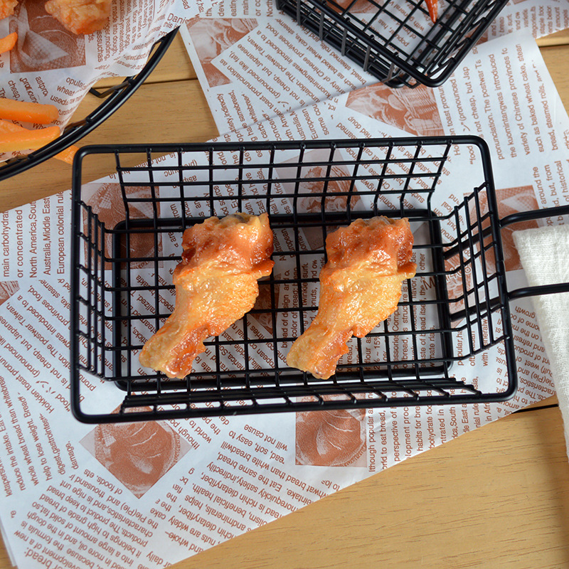 Powerful factory in stock simulation roast chicken leg chicken wings pendant simulation food model toy ornaments shooting props