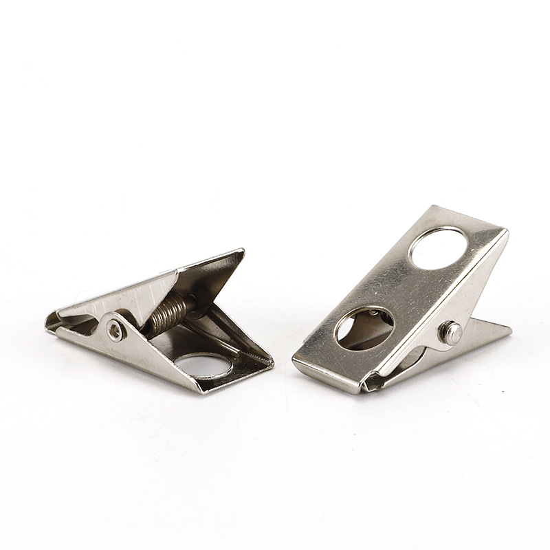 Factory supply curtain clip thickened curtain clip Tweezers Stainless steel accessories clamp force large load-bearing stable wholesale