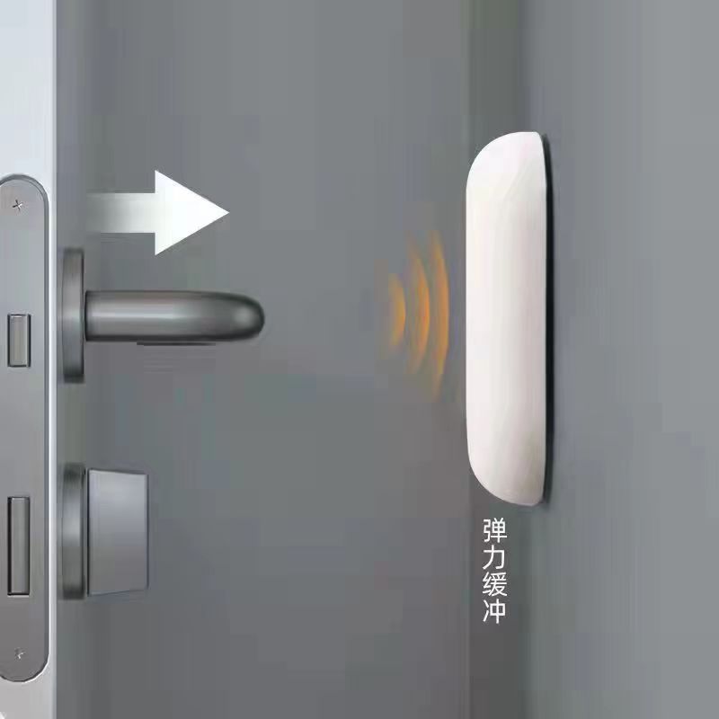 Factory direct cross-border square round anti-collision sticker door handle anti-collision mat refrigerator cabinet door mute sticker spot