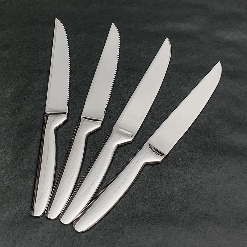 Сервисный нож из нержавеющей стали 420, отельный ресторан, высококачественный зубчатый сервисный нож, домашний нож для стейка, лопатка для торта и крема