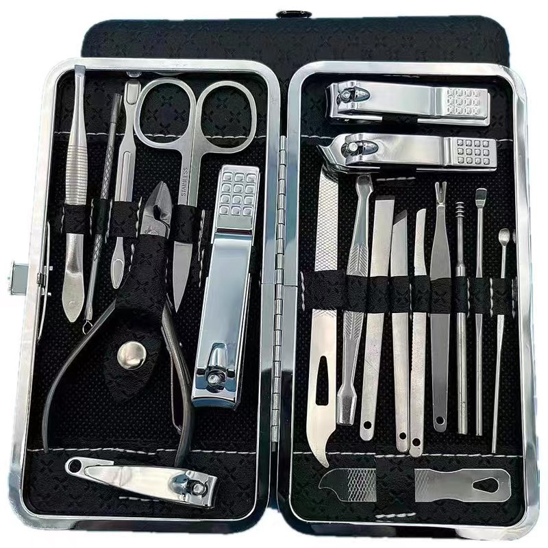 19 pc beauty set manicure set nail clippers nail tools manicure set wholesale in large quantities