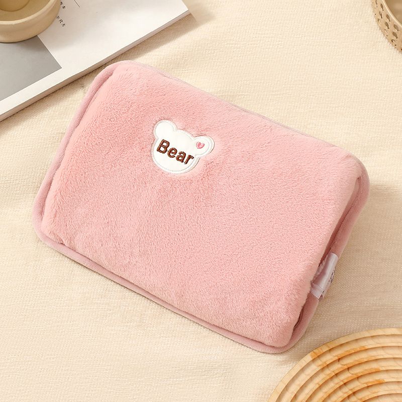 Hot Water Bottle National Standard Rechargeable Explosion-Proof Hand Warmer Warm Water Bottle Electric Warmer Belly Winter Warm Hot Compress Belly