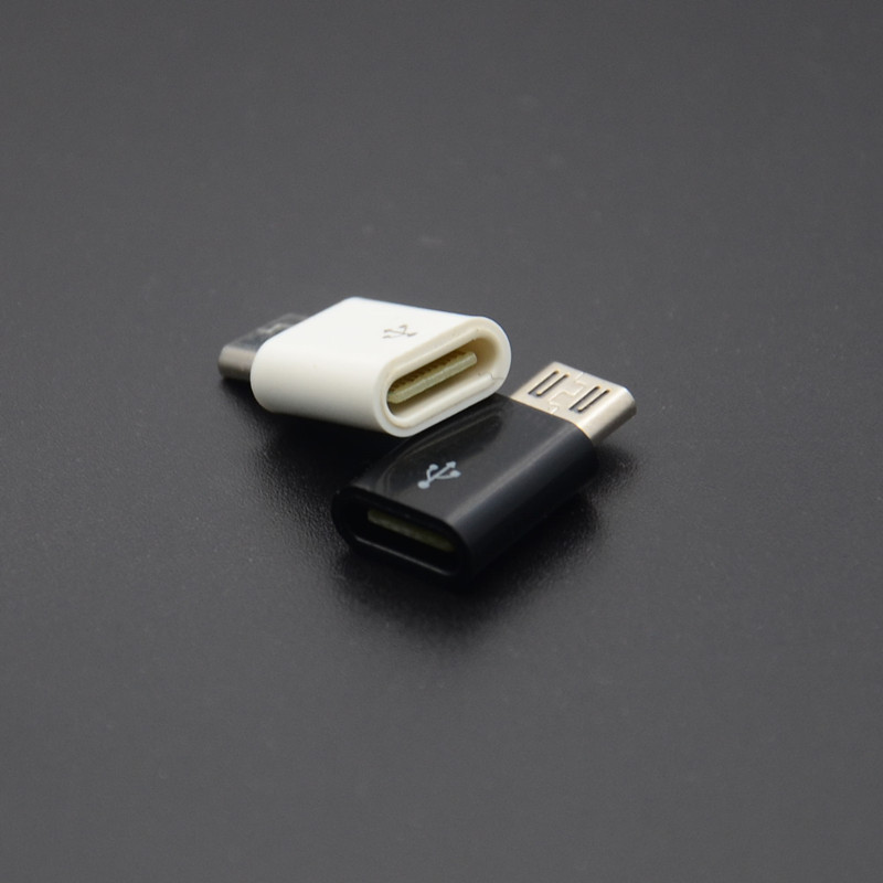Type-C Female to Micro Android Apple Adapter Converter Suitable for Huawei iPhone Mobile Phone Fast Charging
