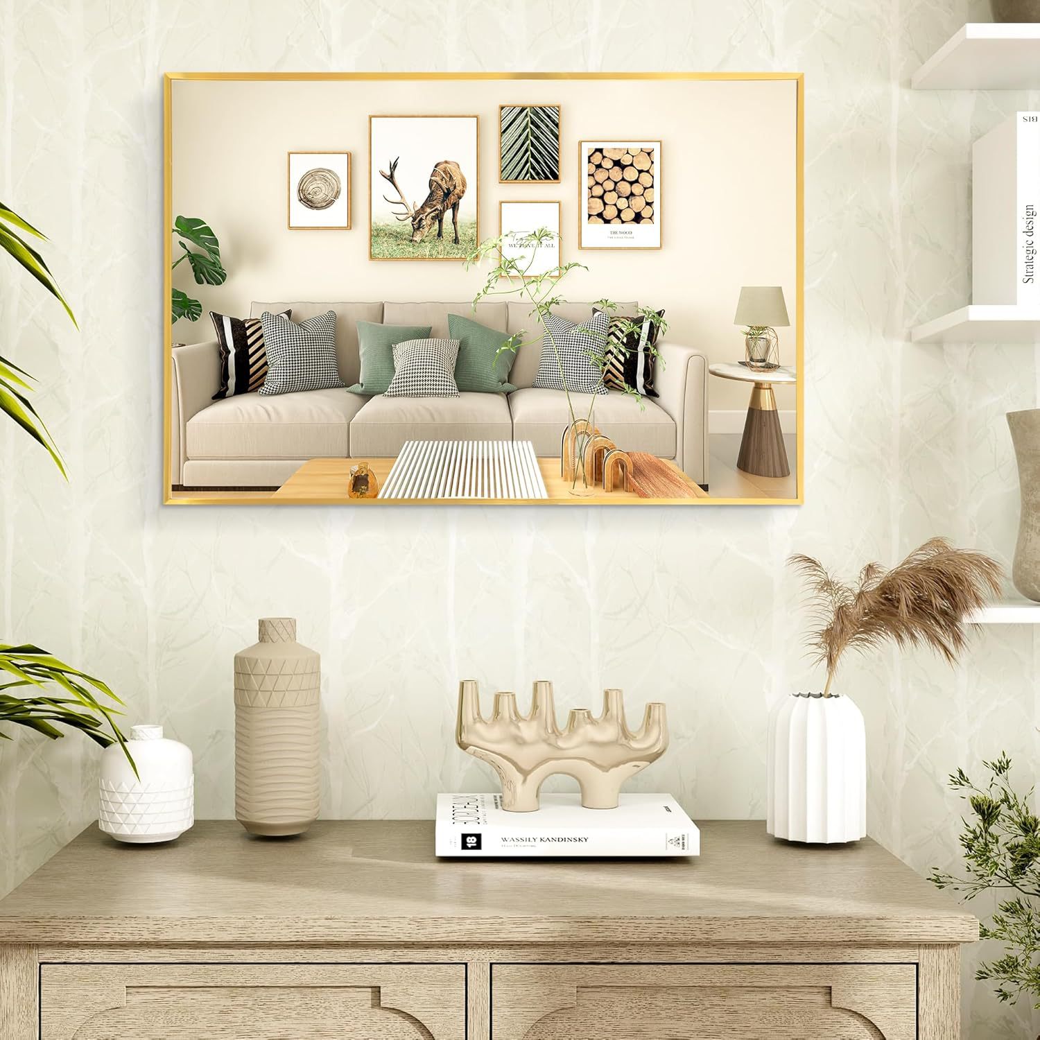 Производитель зеркал в алюминиевой рамке, индивидуальное настенное зеркало для переодевания, настенное напольное зеркало для дома, простое зеркало для fitting