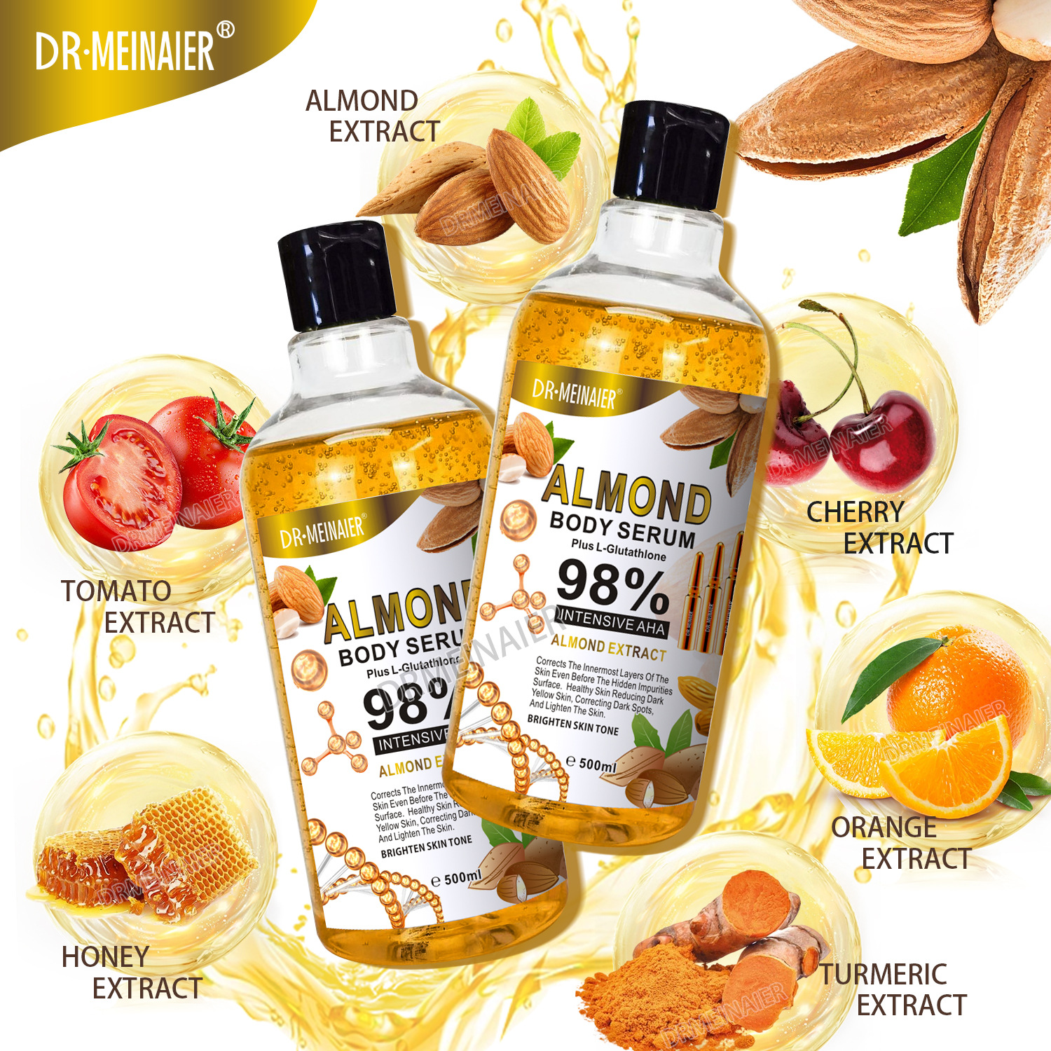 Cross-Border Aha Essence Gentle Firming Repair Skin Arbutin Hydrating Moisturizing Brightening Essence Moisturizing Serum