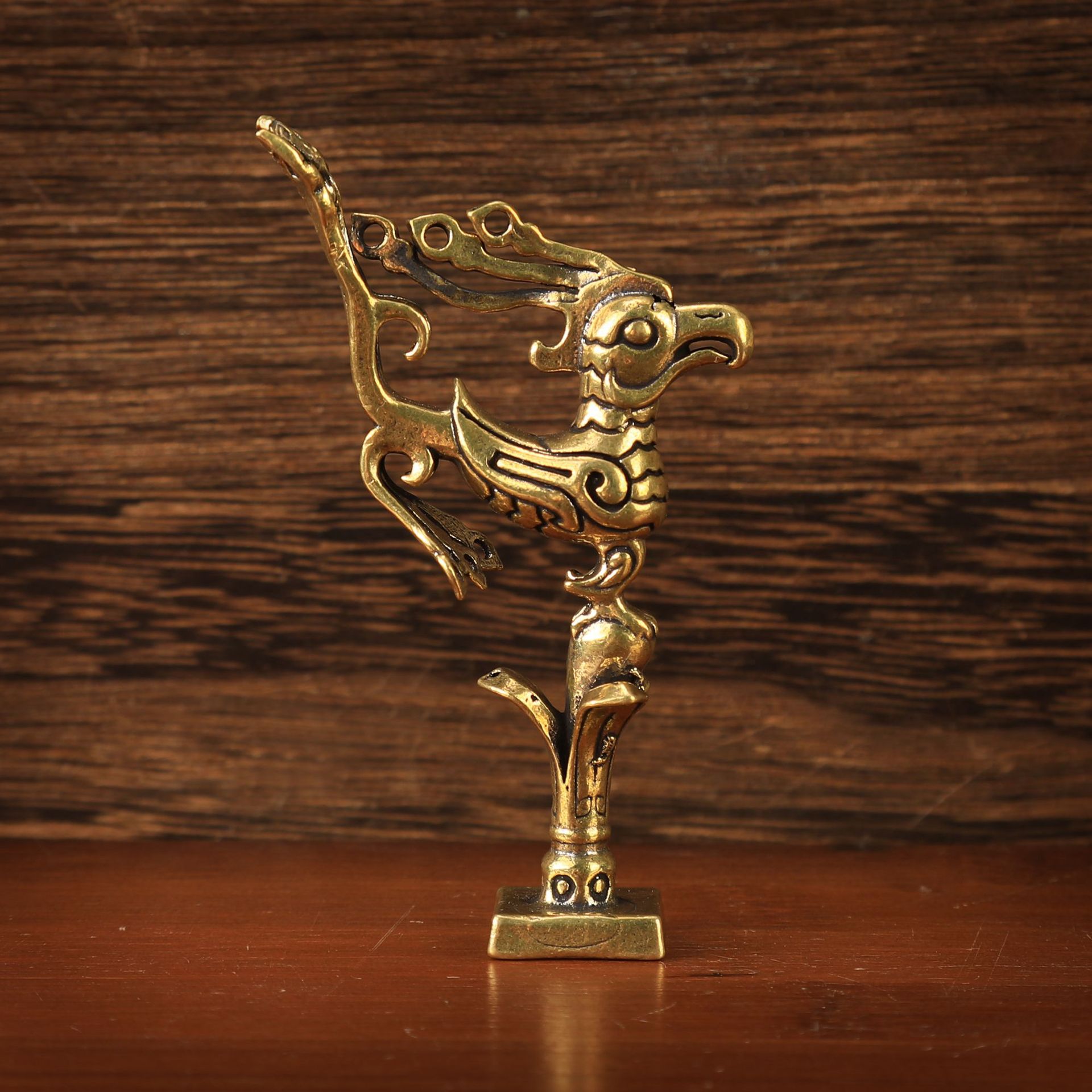 Sanxingdui Wenchuang Ornaments Hercules Brass Crafts Guochao Wenchuang Boutique