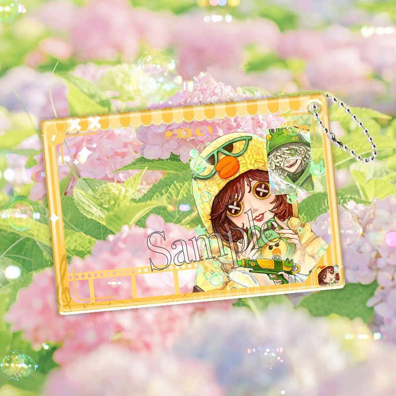 The Fifth Personality Brown Bear Linkage Mercenary Insect Scholar Mechanic Fire Investigation Acrylic Transparent Card Millet Photo Card