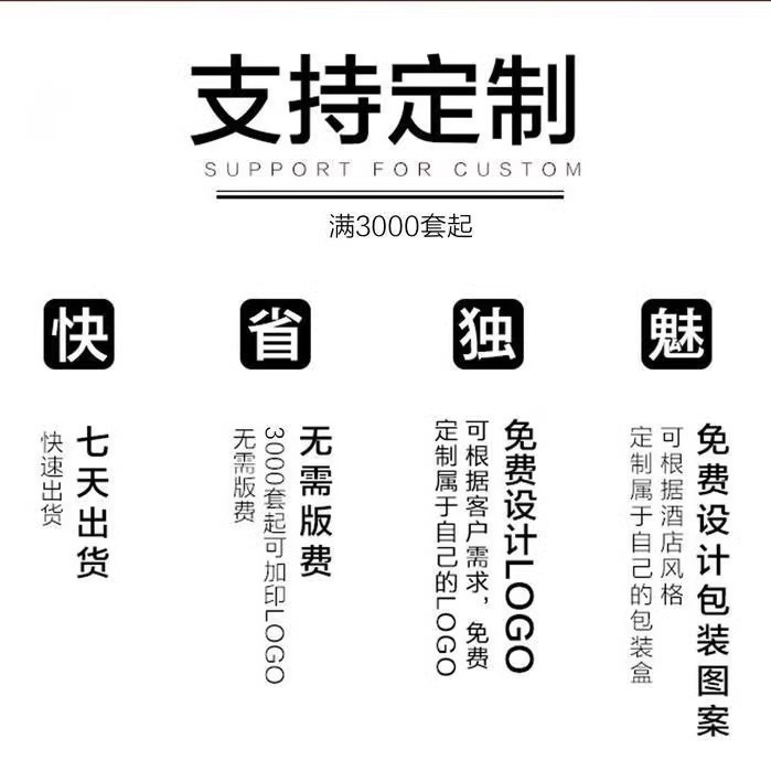 Disposable Comb for Hotels, Guest Rooms, Long Wooden Combs, Toiletries Set, Portable Plastic Combs