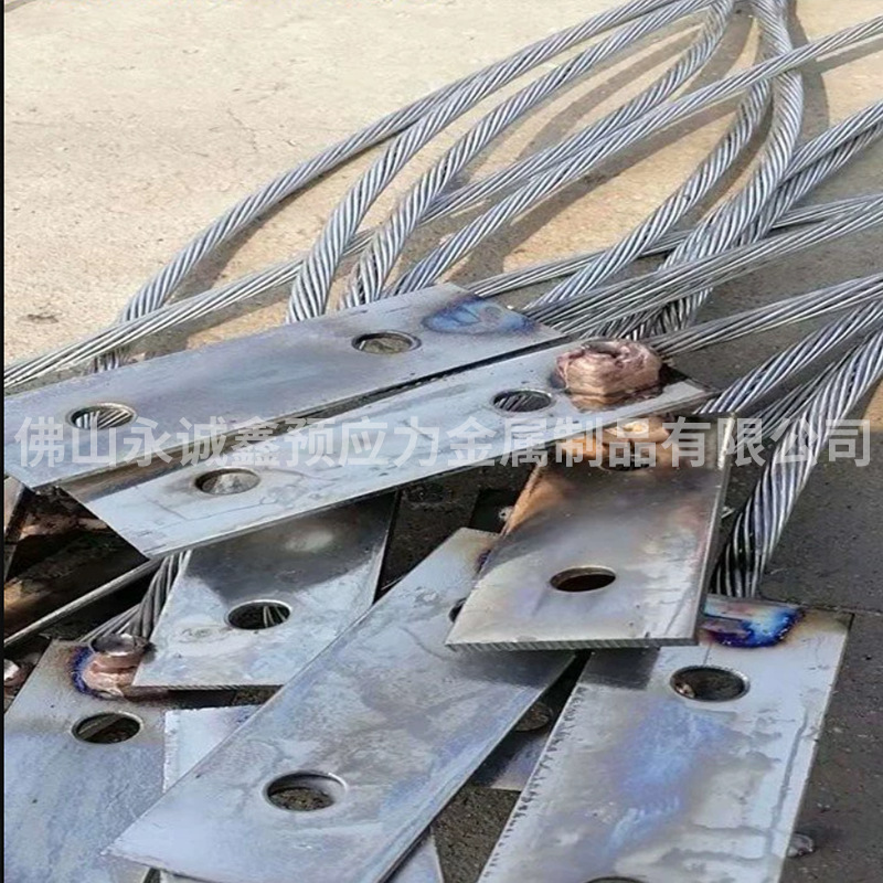 Galvanized steel strand Galvanized steel wire rope Galvanized prestressed steel strand Power steel strand