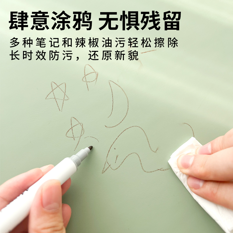 Sensitive Silicone Mouse Pad Small Desk Pad Office Desk Protection Pad Leather Laptop Home Mat