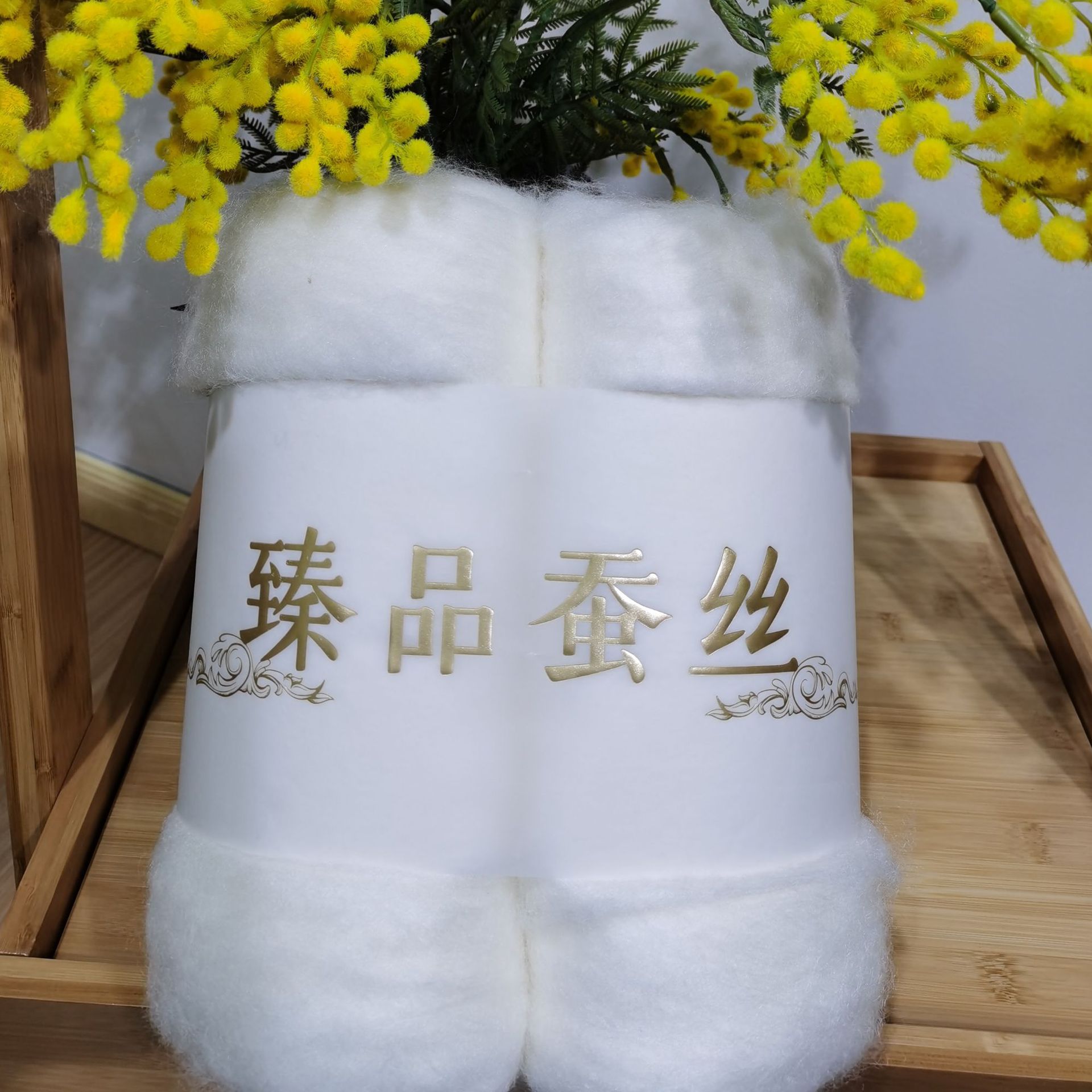 100% Tussah Silk Quilt Core, Raw Silk from Tongxiang, Silk Raw Material for Quilts, National Standard