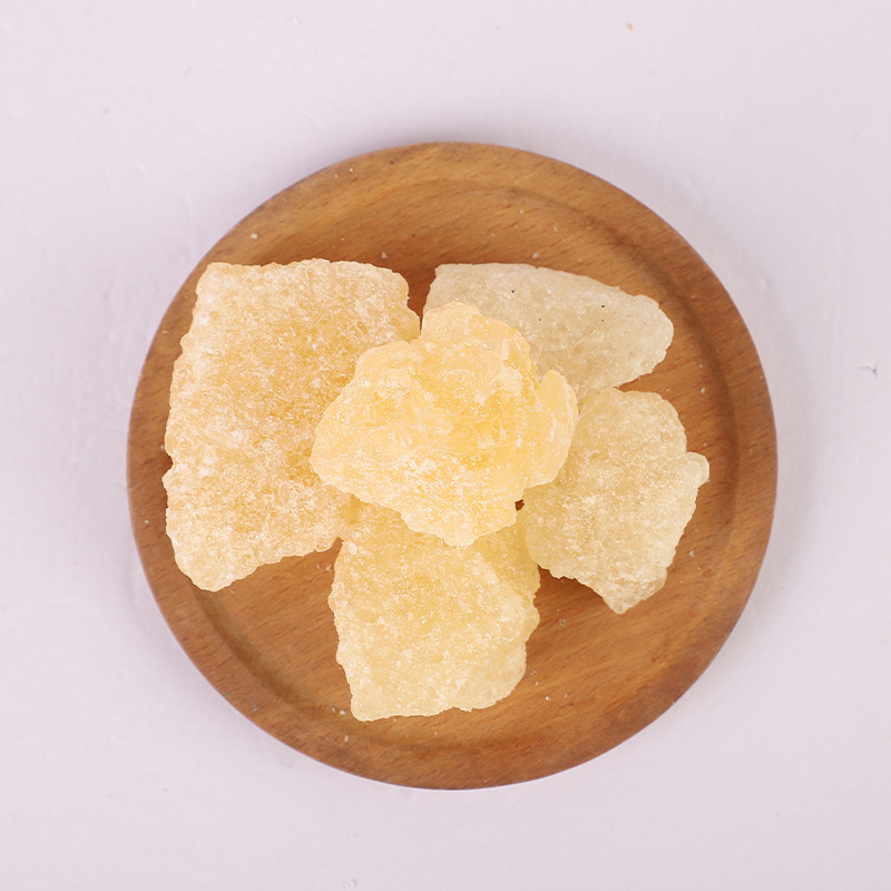 302g Yellow Rock Sugar Bagged Polycrystalline Sugar Cane Old Rock Sugar Baking Household Condiment Soup Manufacturer Wholesale Brown Sugar