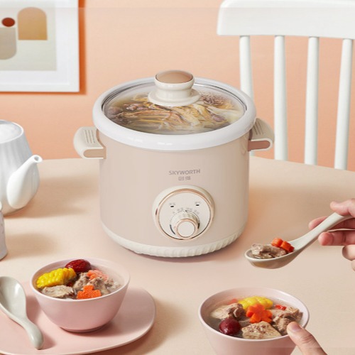 Ceramic Electric Stew Pot Household Multifunctional Health Pot Soup Cooking Porridge Stew Pot Multifunctional Electric Casserole Manufacturer
