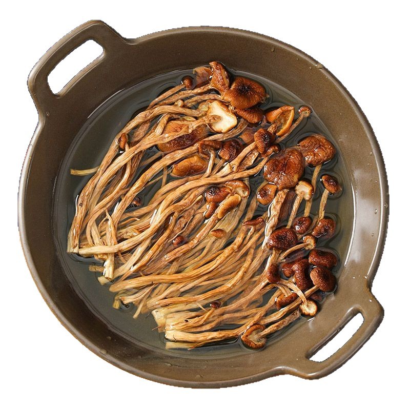 不开伞干茶树菇农家新鲜采摘古田茶树菇500g香菇菌菇煲汤食材批发