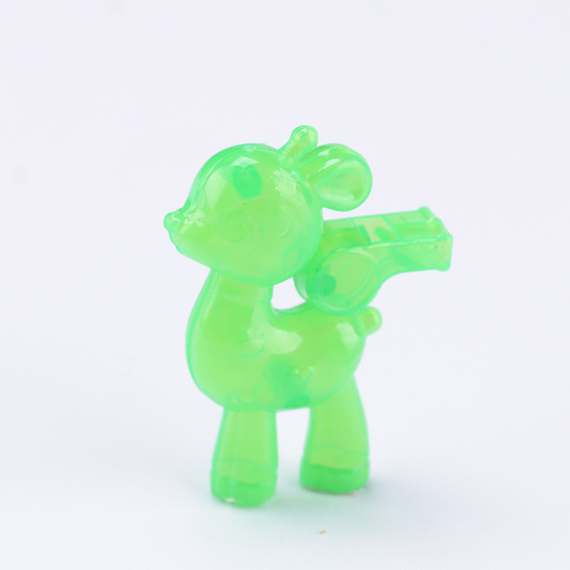 With Candy Small Toys Sika Deer Whistle 4.5cm Gashapon Ball Wholesale Toys
