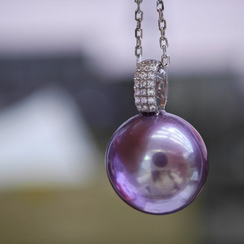 The Light of Domestic Products 13-14mm Perfectly Round, Bright and Flawless, Natural Color Bulbs