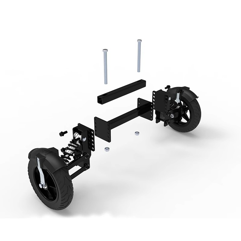 Electric Vehicle Learning Auxiliary Wheel, Battery Vehicle Anti-Fall Wheel, Battery Bicycle with Balance Wheel, Anti-Slip for Novice Riders