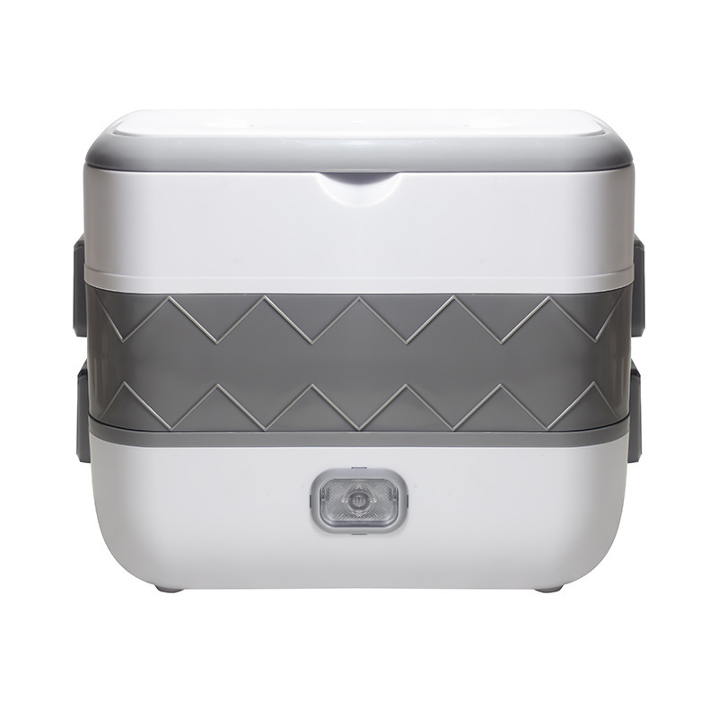 Electric heating lunch box can be inserted electric heating insulation with hot food cooking lunch box office workers portable pot shaking fast hand