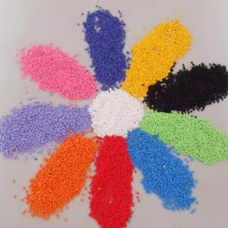 Color Masterbatch in Various Colors for Injection Molding, Blown Film, and Extrusion, Compatible with Pp/Abs, Supports Sample Color Matching and Customization