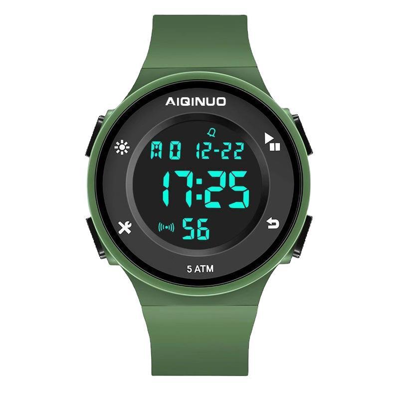 2021 Hot Selling Fashion Luminous Electronic Watch Multifunctional Outdoor Sports Waterproof Light Men's and Women's Business Electronic Watch Wholesale