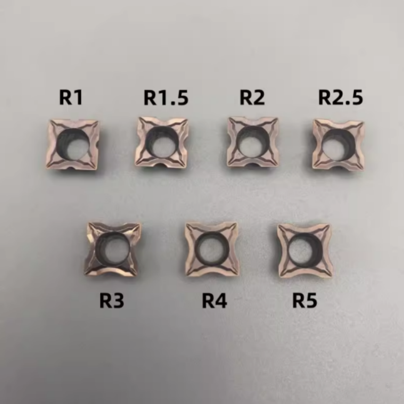 Customized Coated Hardened Chamfering Blade 9.5/12.7 R3R4R5R6 Internal and External R Arc Chamfering Machine Blade