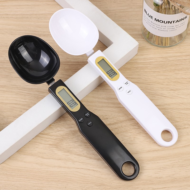Measuring Spoon Scale Food Scale Mini Digital Scale Spoon Scale Ingredient Scale Cat Food Dog Food Scale Milk Powder Scale Baking Measuring Spoon