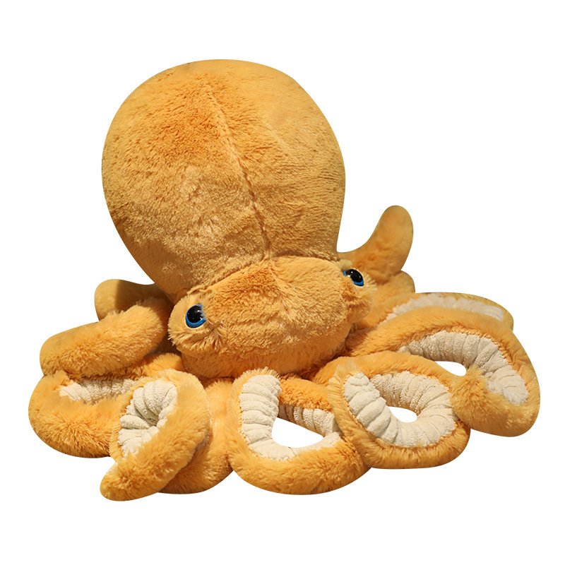 Cross-border Hot Selling Octopus Doll Simulation Octopus Pillow Plush Toy Marine Life Sleeping Cloth Doll Gift