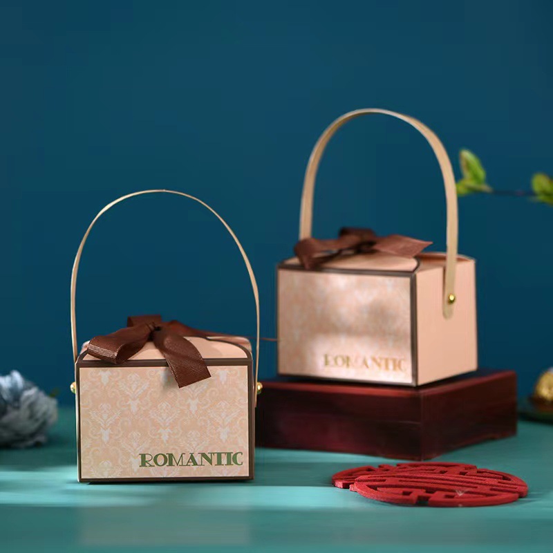 Wedding Candy Box 2025 New Chinoiserie High-End Wedding Candy Bag Wedding Engagement Accompaniment Gift Box Customized Accessible Luxury