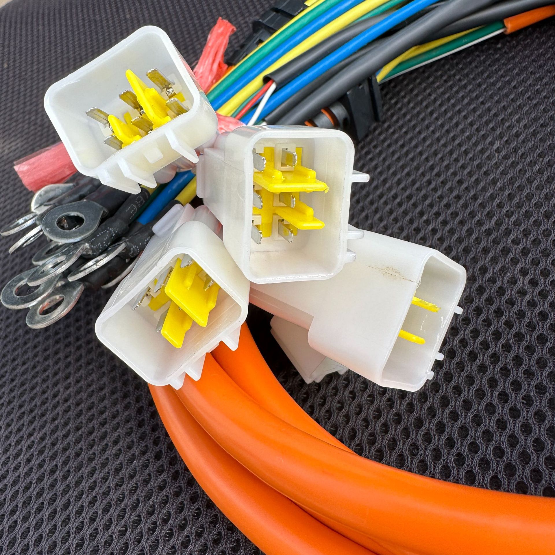 Motor Wire Terminal Processing, Plastic Shell Insert Waterproof Head, Please Contact Customer Service for Details