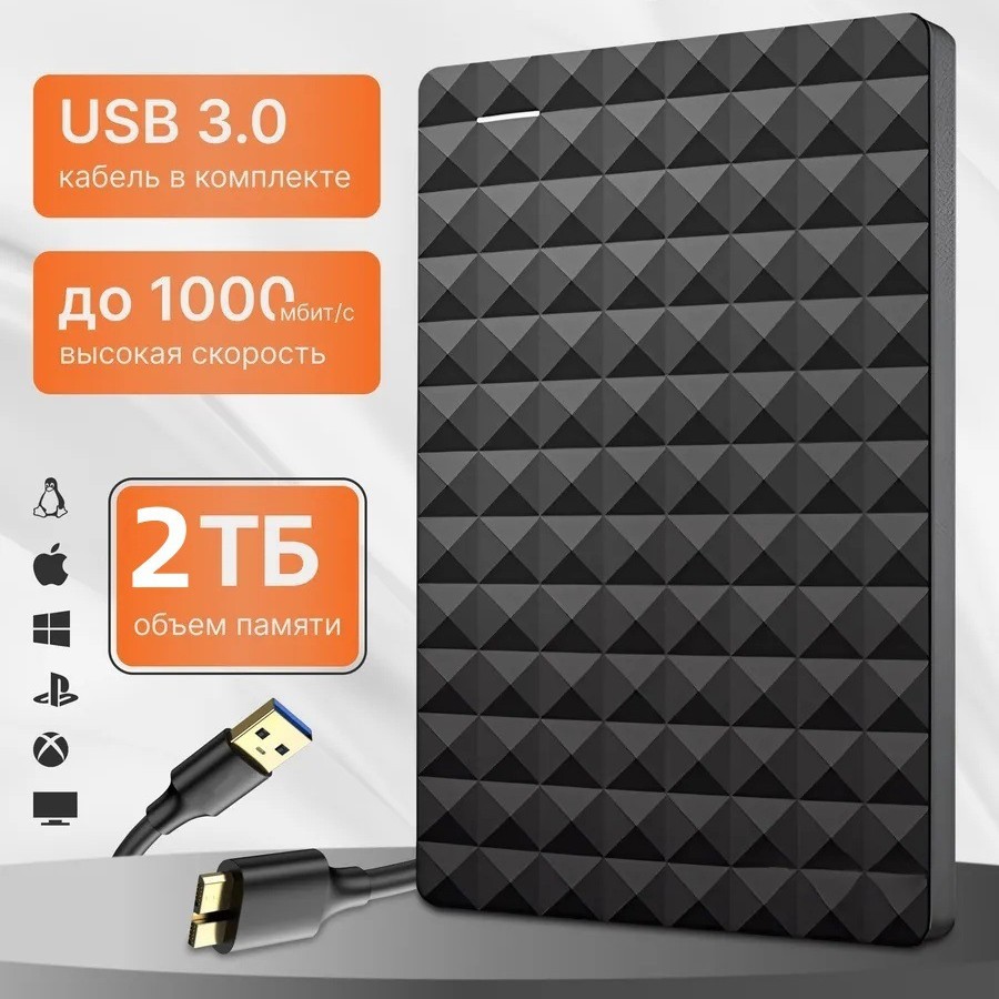 Мобильный жесткий диск оптом кросс-браузерная электронная коммерция 4Т 2Т внешний жесткий диск 1Т для мобильного телефона и ПК большой емкости