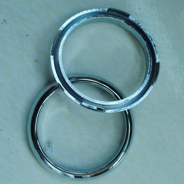 For 09/17 classic fox fog lamp bright ring fog lamp bright frame fog plating lampshade anti-fog lamp frame