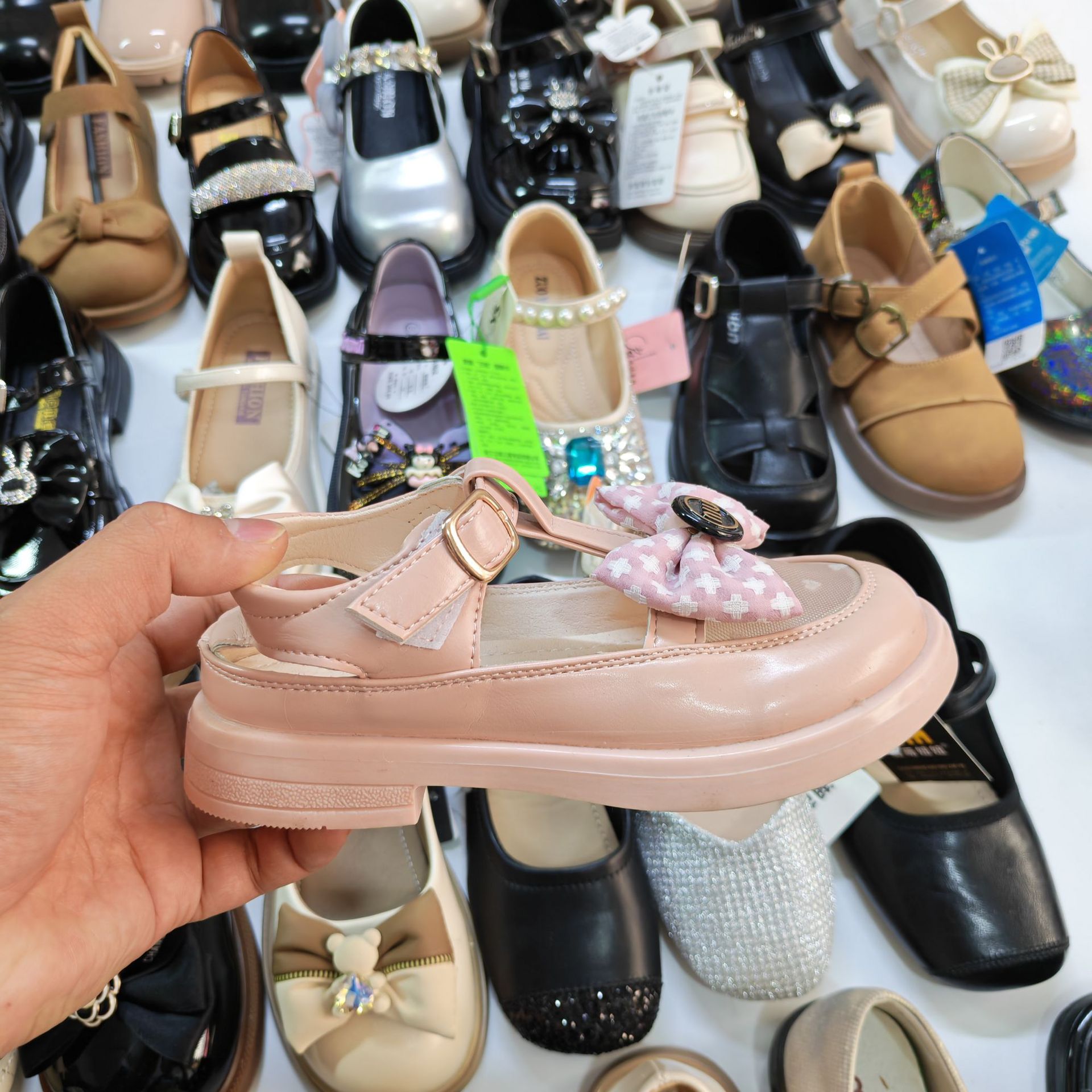 Girls Princess Small Leather Shoes New Spring and Autumn Dance Shoes Children and Girls Single-layer Shoes School Shoes All-match Casual Shoes